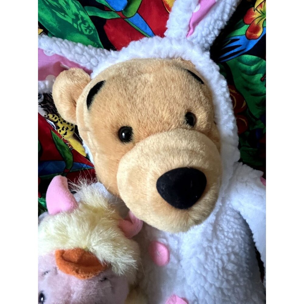 Disney's Winnie The Pooh & Piglet Easter Bunny 20" Plush - Picture 12 of 15